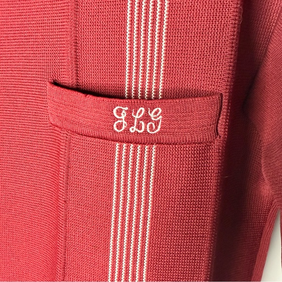 Men's Size Small Vintage Stripped Long Sleeve Ban-Lon Style Shirt by L. Virany - Picture 2 of 5